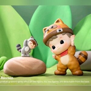 Little Raccoon | Pop Mart Hachipupu Adventures In The Woods Confirmed Blind Box